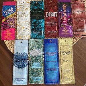 10 TANNING SAMPLE PACKETS